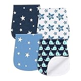 バープクロス 吐き戻しスタイ ゲップタオル よだれかけ 新生児のゲップ出し時に汚れをカバー 出産お祝い 4枚セット YOOFOSS(ユーフス)