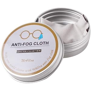 メガネ くもり止めクロス 【2021進化版・強力 曇り止め】【収納缶付き・約600回繰り返し・24時間効果持続】メガネ拭…