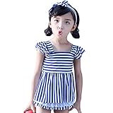 LOSORN ZPY SWIMWEAR ベビー・ガールズ US サイズ: M 4-5t kid girls カラー: ブルー