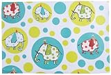 Now Designs Laminated Placemat, Elephant Escapade Bubbles by Now Designs [並行輸入品]