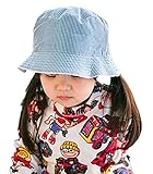(スマイル ワキキ)Smile YKK カジュアル バケット ハット キッズ 男の子 サファリハット 女の子 ベビー帽子 赤ちゃん 顎紐 チェック 52