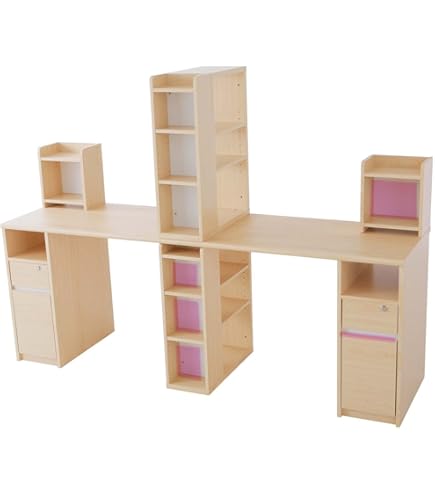 Amazon.co.jp: カリモク 学習机/ デスクセット 幅100cm ピュアオーク色