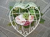 ハートワイヤーバスケットピンク プリザーブドフラワー