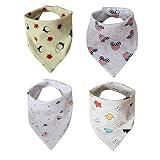 Comfy Care Baby Bandana Bibs for Drooling and Teething, Unisex Gift Set for Boys &Girls, Absorbent O