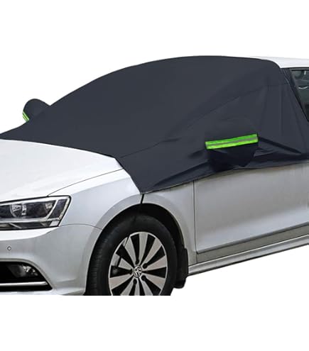 EcoNour Windshield Cover For Ice And Snow - Universal Fit For Car, SUV