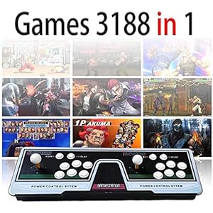 3188in 1最新パンドラボックス9S アーケードコントローラー 多機能家庭用アーケードゲーム機 格闘レトロゲーム トーナメントレバー機