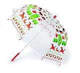 ピチョン 子供用 キッズアンブレラ 全3柄 長傘 手開き フォレスト 8本骨 45cm 90~100cm 窓付き傘 PIUMFO [正規代理店品]