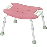 リッチェル やわらかシャワーチェア ワイドタイプ 背なし ピンク 49331