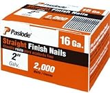 Paslode 650284 1-3/4-Inch by 16 Gauge Galvanized Staight Finish Nail (2,000 Per Box) Paslode [並行輸入品]