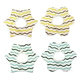 Jolieer ベビー 360度 三角スタイ 三角バンダナ オシャレな ビブ スタイ 4枚セット