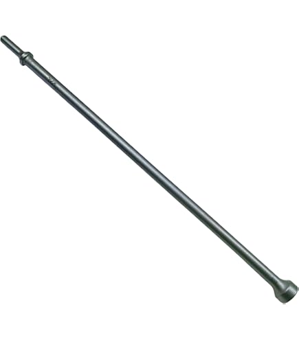 Penumatic Cold Chisel, 18'' Long, 3/4'' Flat Chisel, 0.401" Shank, 42Cr