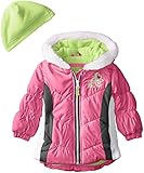 ロンドンフォグBaby Girls Sporty Puffer US サイズ: L カラー: ピンク