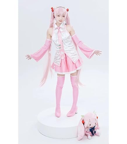 Amazon.co.jp: 豪華版 vocaloid（ボーカロイド）MIKUコスプレ 桜
