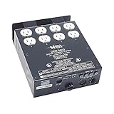 Leviton N5600 4-Channel 600 Watt/Channel 15-Amp Power Supply Cord Dimmer/Relay System, Micro-Plex An
