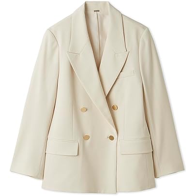 Amazon.co.jp: [ミラオーウェン] 金釦ダブルブレストロングブレザー