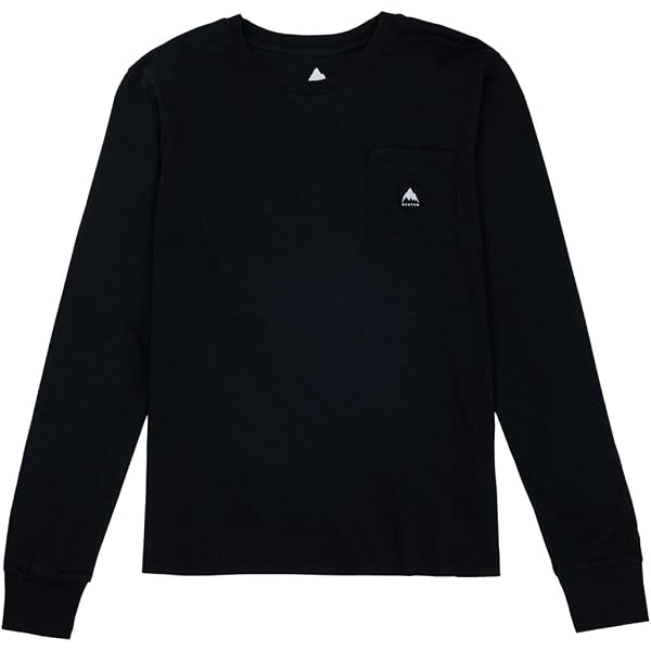 バートン AK 457 M 黒 ロングTシャツ 左胸ポケット付き 【公式通販】 バートン AK 457 M 黒 ロングTシャツ 左胸ポケット付き 【公式通販】