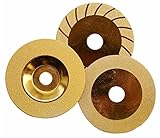 ダイヤモンド ホイール 3枚 セット (ゴールドディスク) ディスクグラインダー カッター 砥石 研磨 カップ サンダー