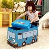 TAYO Bus Storage Bin / Storage Box - Blue (TAYO) by Tayo [並行輸入品]