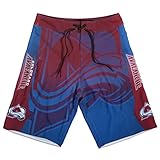 KLEW NHL Colorado Avalancheグラデーションボードショーツ、M、ブルー