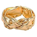 ヘアバンド カチューシャ ヘアバン 女の子　 (ゴールド)