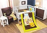 Hippo & Tiger A B C Crib Bedding Set 4pcs Limited Edition by Nyri Store