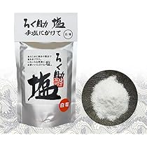 Amazon.co.jp: ろく助本舗 ろく助塩 白塩 顆粒タイプ150g×1個