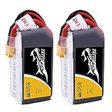TATTU 14.8V 4S 75C 850mAh リポバッテリーパック XT30プラグ付き (2個)