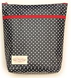 ドット柄 消臭ポーチ YG-210 ネイビー