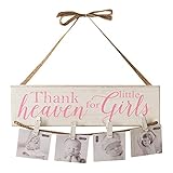 Mud Pie Thank Heaven For Little Girlsﾂ?Clothespinﾂ?Photo Frame