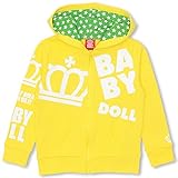 BABYDOLL（ベビードール） ネオンジップパーカー(ボトム別売) 子供服 ベビー 90cm イエロー