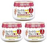 キユーピーベビーフード ミックスフルーツ 70g 【7ヵ月頃から】×3個