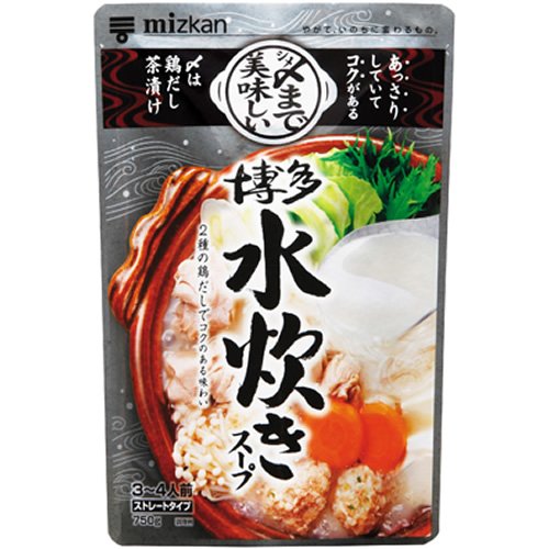 ミツカン 〆まで美味しい 博多水炊きスープ