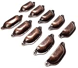 アンティーク 調 取っ手 ブロンズ 引き出しノブ 取手 取って 船型 B 10個