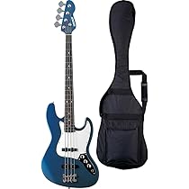 Selder ジャズベースタイプ シースルーカラー ブルー系 初心者向け JB Amazon | SELDER セルダー ベース ジャズベースタイプ JB-30