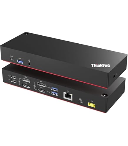PC周辺機器 Lenovo - ThinkPad Thunderbolt 3 Dock Gen 2 Lenovo ThinkPad Thunderbolt 3 Workstation Dock Gen 2 Multi