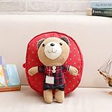 レッドPlaid Miniかわいい子供の安全ハーネスバックパックバッグベビー紛失防止ウォーキングヘルパーKid