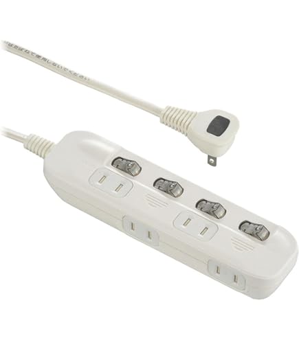 オーム電機製節電タップ 楽天市場】オーム(OHM) 電源タップ 節電タップ スイッチ付 集中