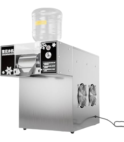 Amazon.co.jp: Rosoy スラッシュマシン スノーフレーク製氷機 小型