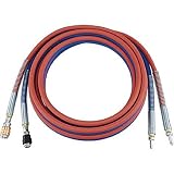 BBK 酸素アセチレン用ツインホース ネジ式 G型ホース 30m C24