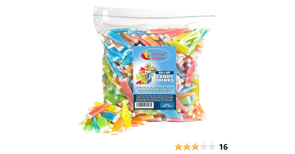 Amazon Co Jp Nik L Nip Wax Bottles Candy Drinks 3 Lb Bulk Candy 輸入品 Food Beverages Alcohol