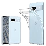 Google Pixel 7a 用 ケースソフトケース カバー ケース 薄型 軽量 耐衝撃 衝撃吸収 シリコン TPU 透明 携帯カバ－ ワイヤレス充電用 無地 シンプル 全面 クリア マイクロドット加工 グーグル ピクセル 7a 用 互換性あり