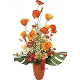 nobrand ポピー（造花） オブジェ (4170)