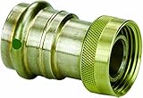 Viega 90366 PureFlow ProPress Manabloc Supply Adapter with 1-Inch by 1-Inch ProPress x Manabloc [並行輸