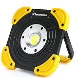 Ploarnovo LED 作業灯 ワークライト COB LED 投光器 電池式 ポータブル ...