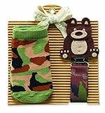 Mud Pie Bear Sock and Pacy Set by Mud Pie [並行輸入品]