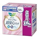 ロリエ さらピュア 吸水超安心パッド 大容量 120cc 32枚 吸水ケア用