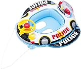 ヒオキ 浮き輪 おまわりさん ベビーボート 70×75cm