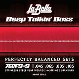 La Bella 760FS-S ディープ トーキン ベース フラット - スタンダード 45-105 ショートスケール