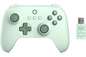 8Bitdo Ultimate C 2.4gワイヤレスコントローラーWindows PC、Android、Steam Deck、Raspberry Pi（Field Green）用