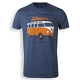 VWフォルクスワーゲンレトロバスTシャツ L DRG013161